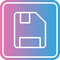 Save Clean UI Concept vector