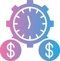Time Is Money Interactive UI Design vector