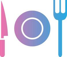 Breakfast Simplified Line Mark vector