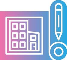 Blueprint Minimal Graphic Visual vector