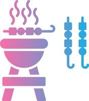 Barbeque Digital App Concept vector