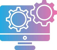 Settings Smooth App Visual vector