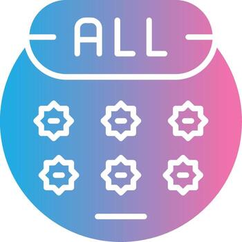 todas hecho a mano ui símbolo vector