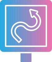 Curves High Detail Shape vector