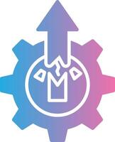 Digital Disruption Modern Interface Badge vector