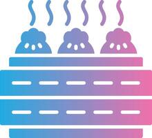 Dim Sum Modern Shape Graphic vector