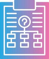 Organization Chart Interactive UI Design vector