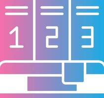 Locker Interactive UI Design vector