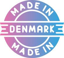 Made In Denmark Interactive Symbol vector