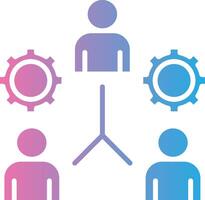 Team Minimal Graphic Visual vector