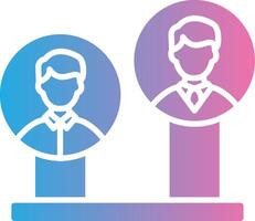 Bar Chart Futuristic App Badge vector