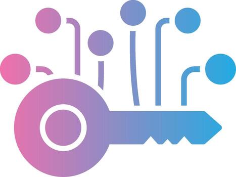 datos cifrado mínimo gráfico visual vector