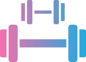 Dumbbells Handcrafted UI Symbol vector