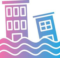 Flood Web Style Graphic vector