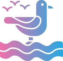 Seagull Compact Web Symbol vector