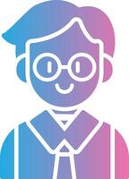 Teacher Handcrafted UI Symbol vector