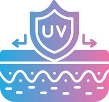 UV Protection Tech Styled Form vector