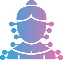 Acupuncture Compact Web Symbol vector