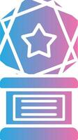 Award Smooth App Visual vector