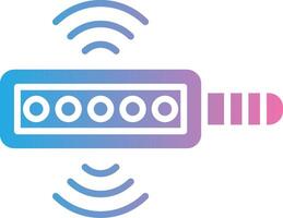 Metal Detector Gradient Style Element vector