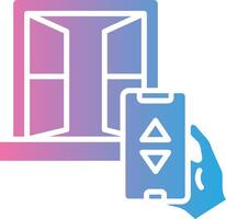 Window Futuristic App Badge vector