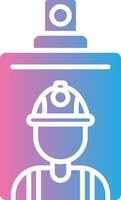 ID Card UI Badge vector