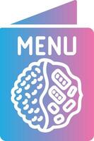 Menu Subtle UI Graphic vector