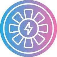 Turbine Vibrant Visual Object vector