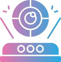 Hologram Interactive Symbol vector