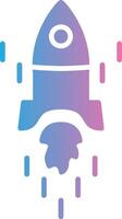 Rocket Compact Web Symbol vector