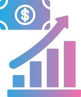 Increase Smooth UI Symbol vector