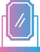 Mirror App-Based UI Graphic vector