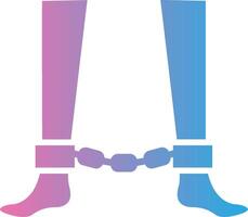 Slave Modern Interface Badge vector