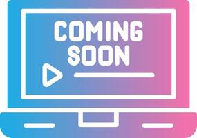 Coming Soon UI Badge vector