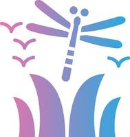 Dragonfly User-Friendly Drawing vector