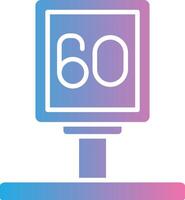 Speed Limit User Interface Mark vector