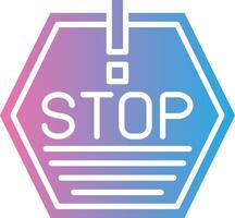 Stop Vivid App Element vector