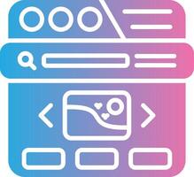 Slider Neon UI Symbol vector