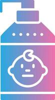 Shampoo High Contrast Badge vector
