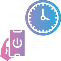 Time Muted Tone Element vector