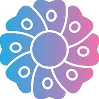 Aster Elegant Flat Illustration vector