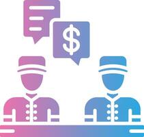 Conversation Pixel Grid Artwork vector