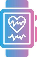 Heart Rate UX Focused Shape vector