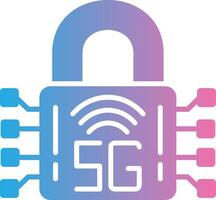 Lock Smooth App Visual vector