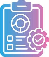 Testing Simplified Design Piece vector