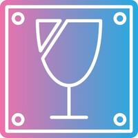 Fragile Gradient Color Form vector
