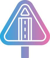 One Way Cool Tone Form vector