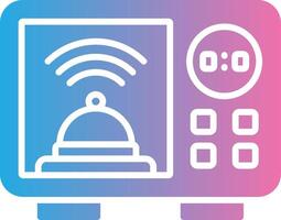 Microwave Bold App Graphic vector