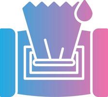 Wet Wipes Minimal UI Element vector