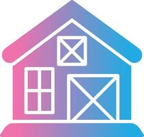 Barn Modern Tech Object vector
